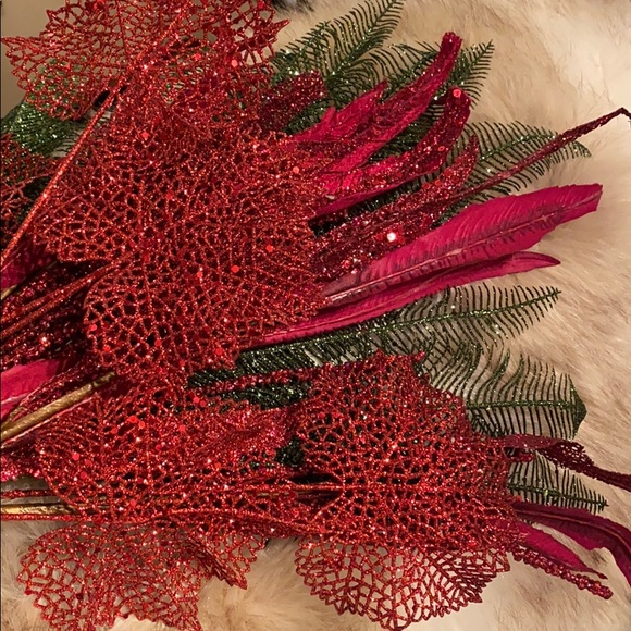 Shimmery Christmas Decorations, Christmas Tree Decorations or Accent Decorations - Picture 9 of 16